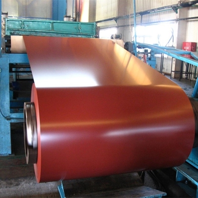 Z200 Ppgi Ppgl เหล็กม้วนเคลือบสีแผ่นเคลือบ Prepainted
