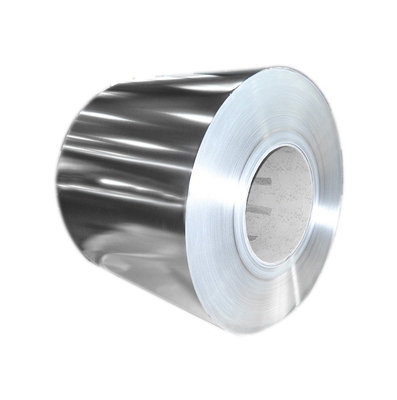 แผ่นเหล็กชุบดีบุกสำหรับอาหาร Food Grade Electrolytic Tinplate Coil DR9 1050mm