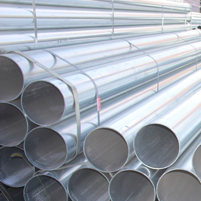 ความหนา 15 มิลลิเมตร ท่อเหล็ก Pre Galvanized ท่อกลม GI Hot Dipping