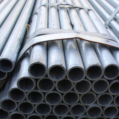 Hot Dip Galvanized Steel GI Pipe และท่อ 1 มิลลิเมตร-20 มิลลิเมตรสําหรับการก่อสร้าง