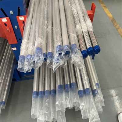 จําหน่ายโรงงาน 180 Grit EN 1.4401 ท่อสุขอนามัยจากสแตนเลส 316L Tube