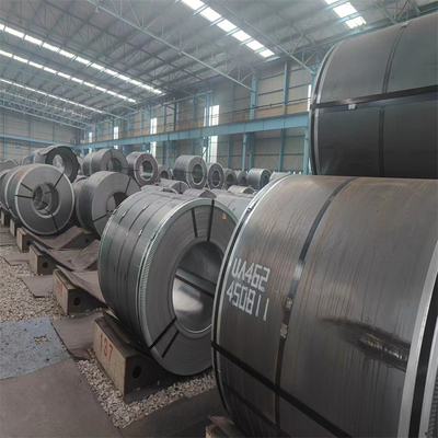โคลล์เหล็กม้วนเรียบม้วนร้อน ด้วยความหนาและความกว้างที่แตกต่างกัน 1000mm 1250mm 1500mm