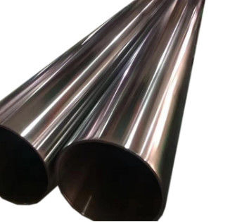 Round Mirror 409L Polished Stainless Steel Pipe 1mm To 150mm
