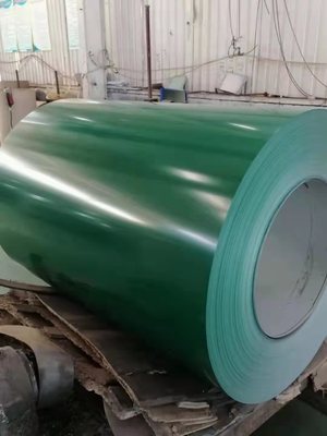 Dx52d สี Prepainted เหล็กชุบสังกะสีม้วน Ppgi แผ่นหลังคาวัสดุ / แผง