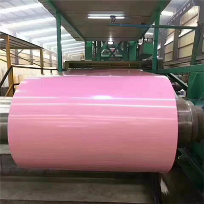 เหล็กเคลือบสี Ppgi Steel Coil 26 Gauge 8 Ton Coil Weight