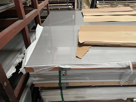 304 แผ่นเหล็กสแตนเลส HL รีดเย็น 0.05mm Wall Panel
