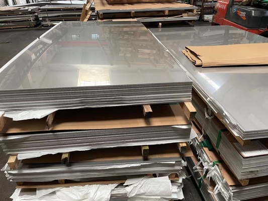 304 แผ่นเหล็กสแตนเลส HL รีดเย็น 0.05mm Wall Panel
