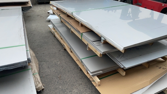 304 แผ่นเหล็กสแตนเลส HL รีดเย็น 0.05mm Wall Panel