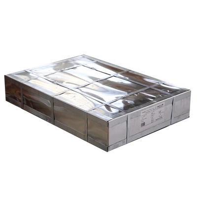 แผ่นเคลือบดีบุกด้วยไฟฟ้า Sliver T5 แผ่นเหล็กวิลาดป้องกันการกัดกร่อน